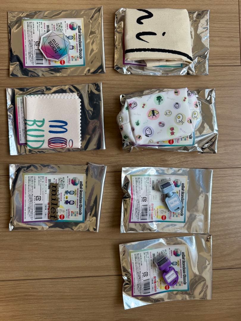 milet 武道館ランダムグッズ コンプリート7種+当たり