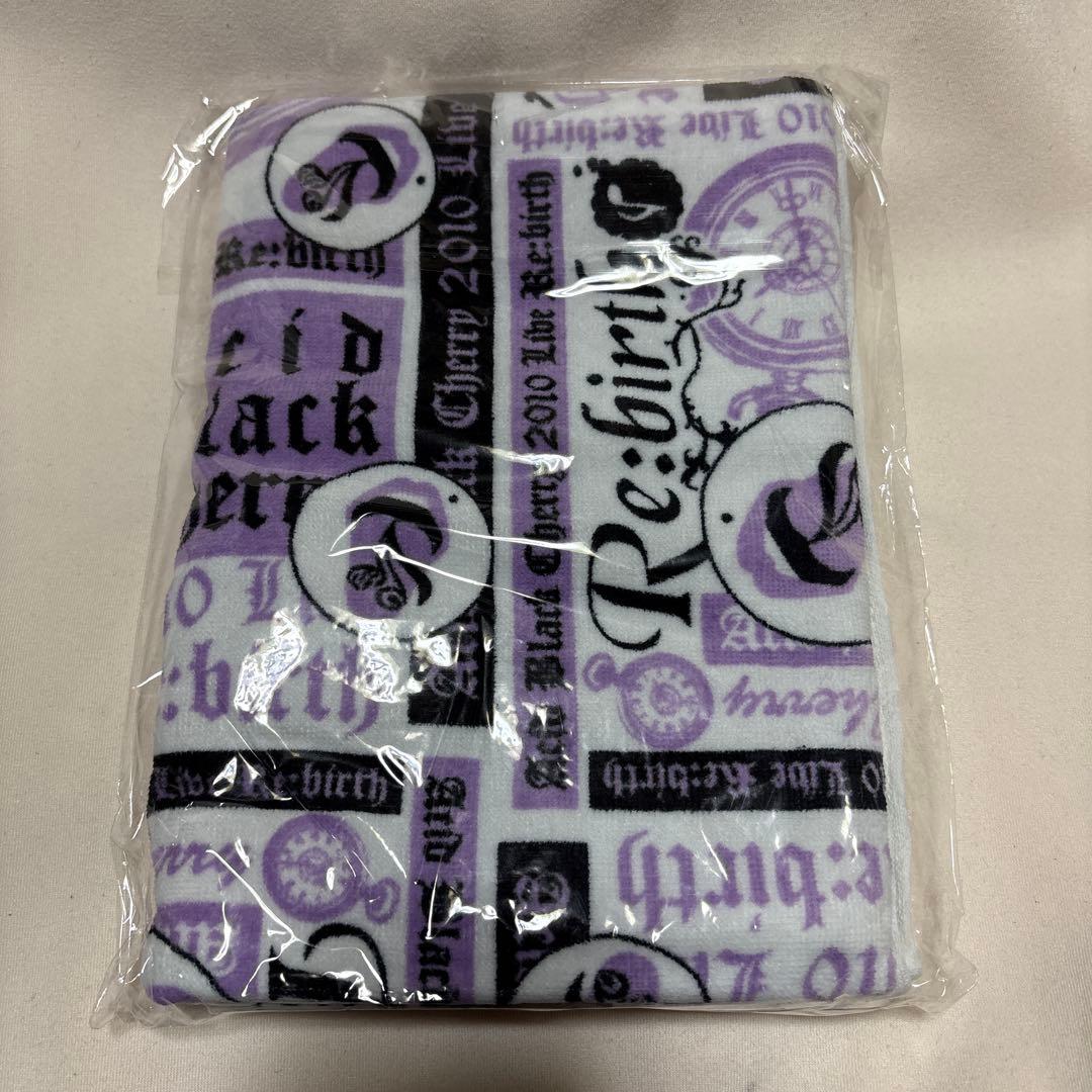 新品Acid Black Cherry Re:birthタオル2枚