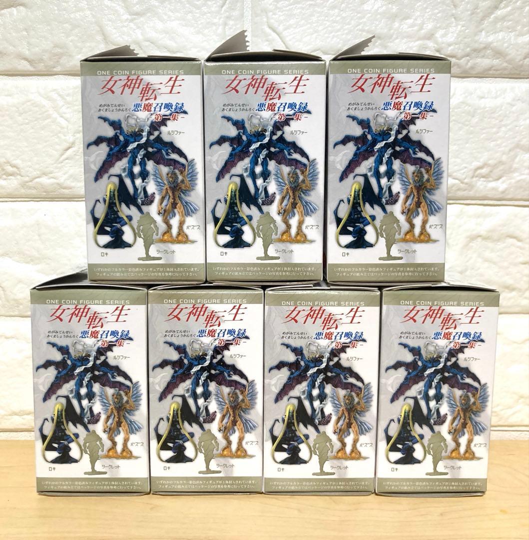 【未使用】女神転生　フィギュア　悪魔召喚録　第一集　コンプリート　セット　7種