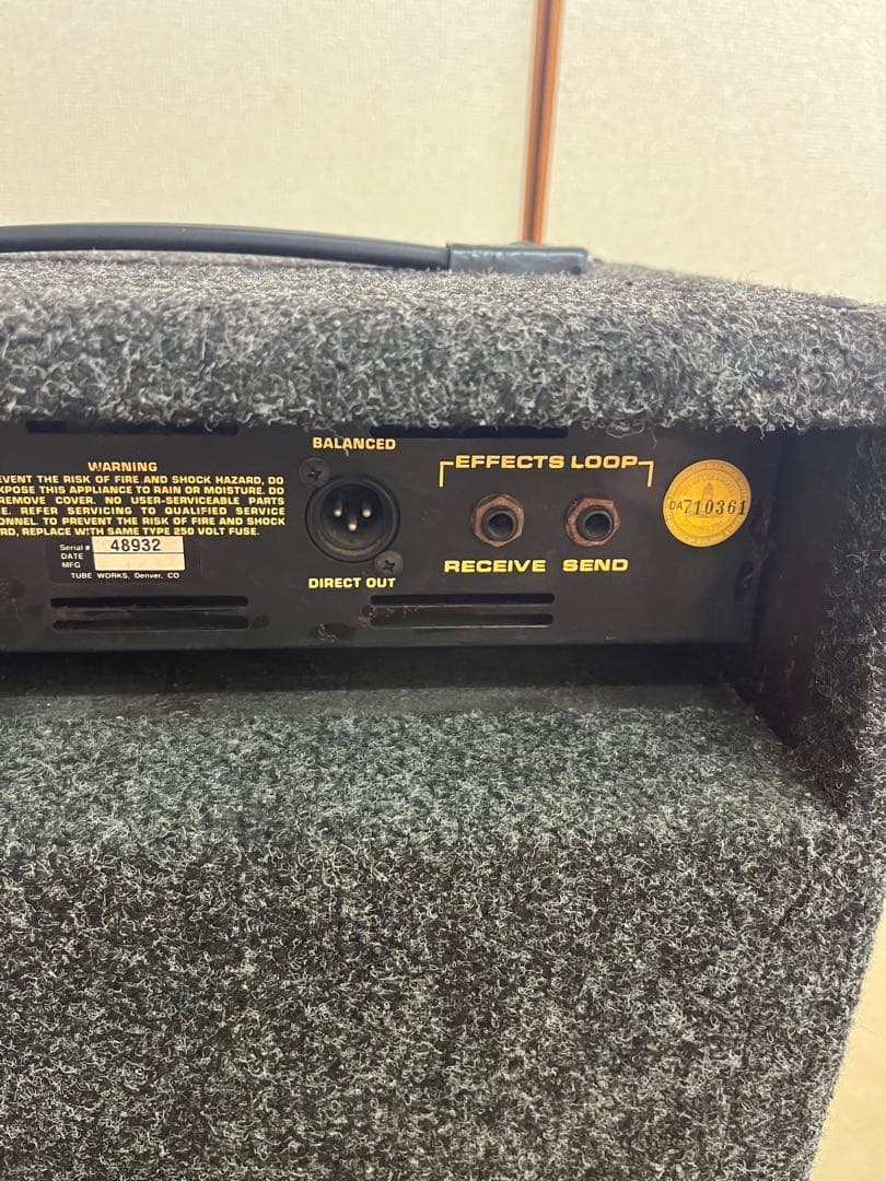 レア！Tube Works 100W MosValve BASS ベースアンプ - メルカリ