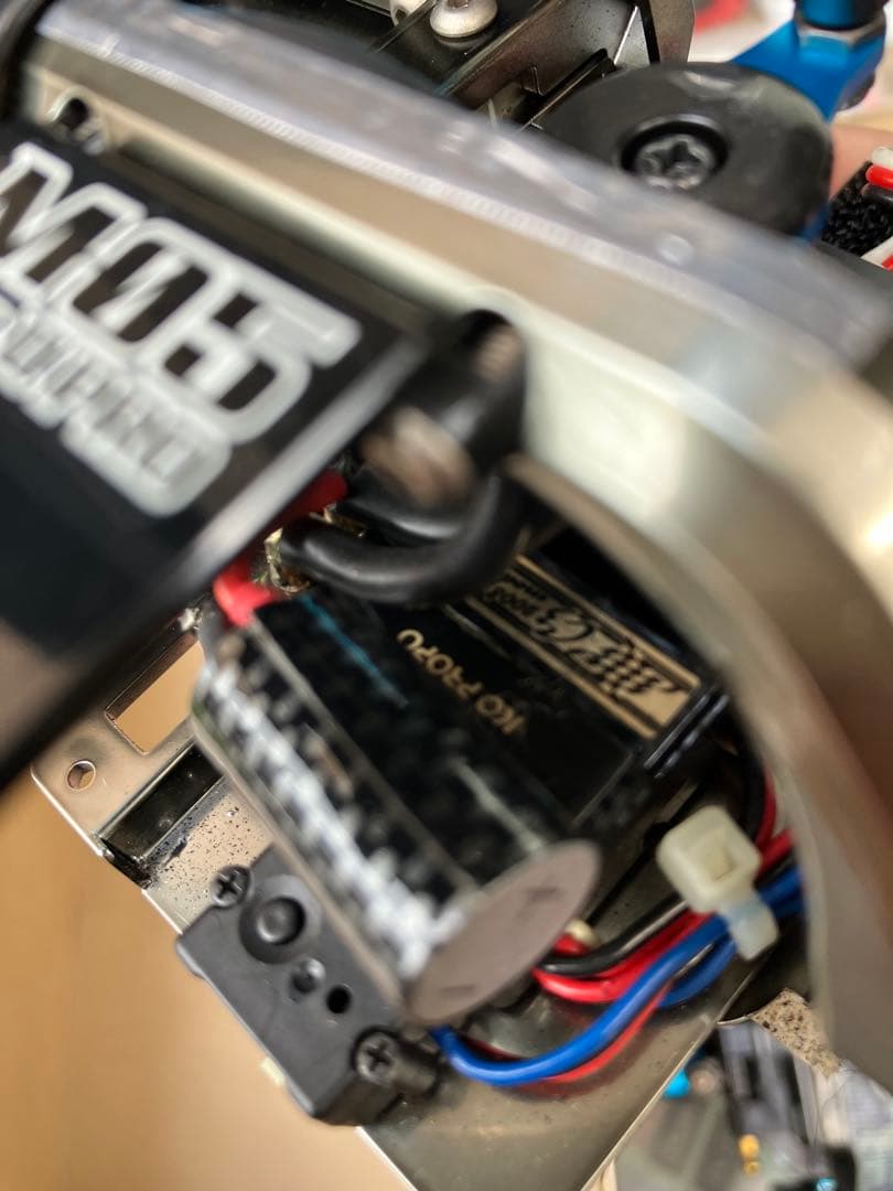 タミヤM05シャーシ　メカ&OP他パーツ多数付き