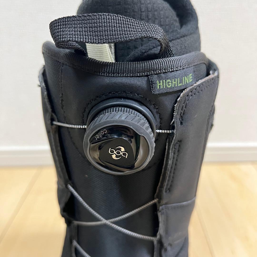 【美品_即日発送】BURTON スノボ HIGHLINE BOA 27.0cm