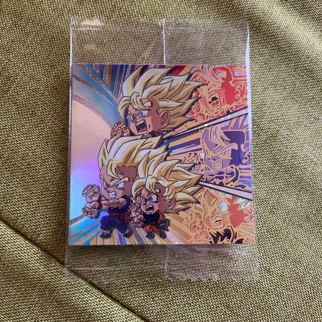 ドラゴンボール✴︎超戦士シールウエハース超13弾✴︎悟空 悟飯悟天