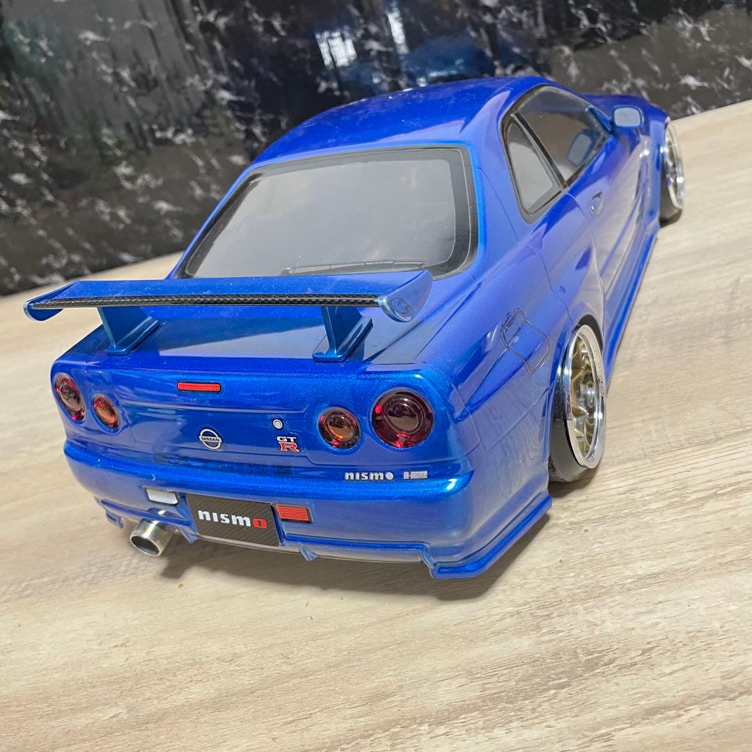 タミヤ 日産 スカイラインgt-r r34 1/10 ラジコンボディ yd-2 - メルカリ