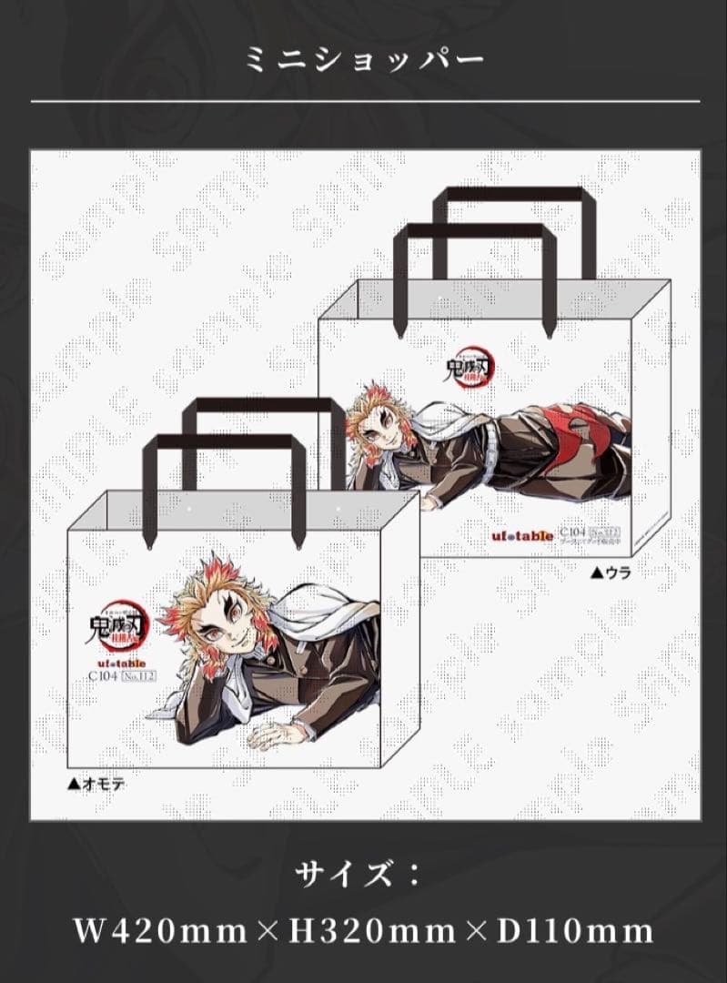 C104 鬼滅の刃 桂稽古編 煉獄杏寿郎 寝そべりセット 布ポスター