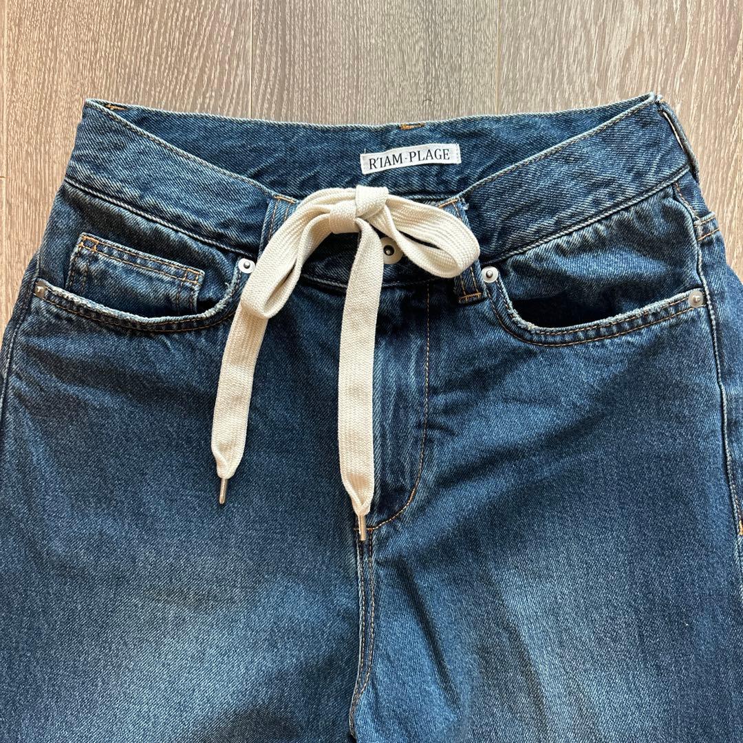 2025年購入完売品《Plage》R’IAM SUPER LOOSE デニム36