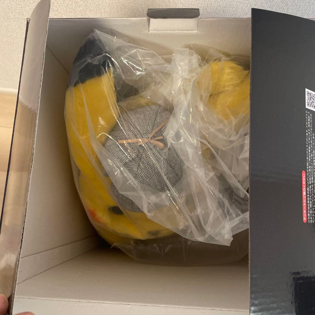 名探偵ピカチュウ ライフサイズぬいぐるみ