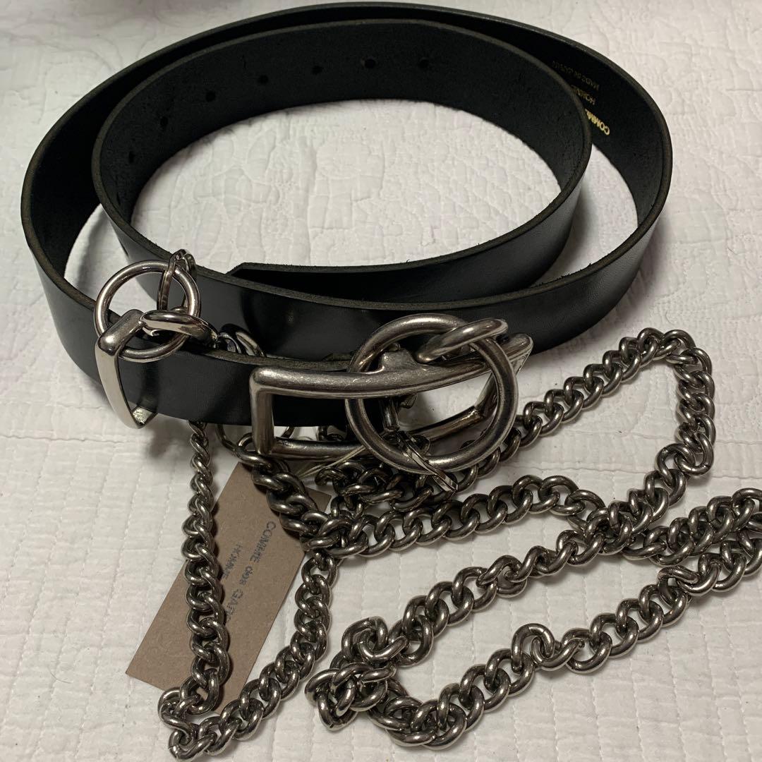 ZooTV　　バッドボーイ期　レザーベルト　コムデギャルソンオムプリュス ZooTV様専用 バッドボーイ期 レザーベルト コムデギャルソンオム