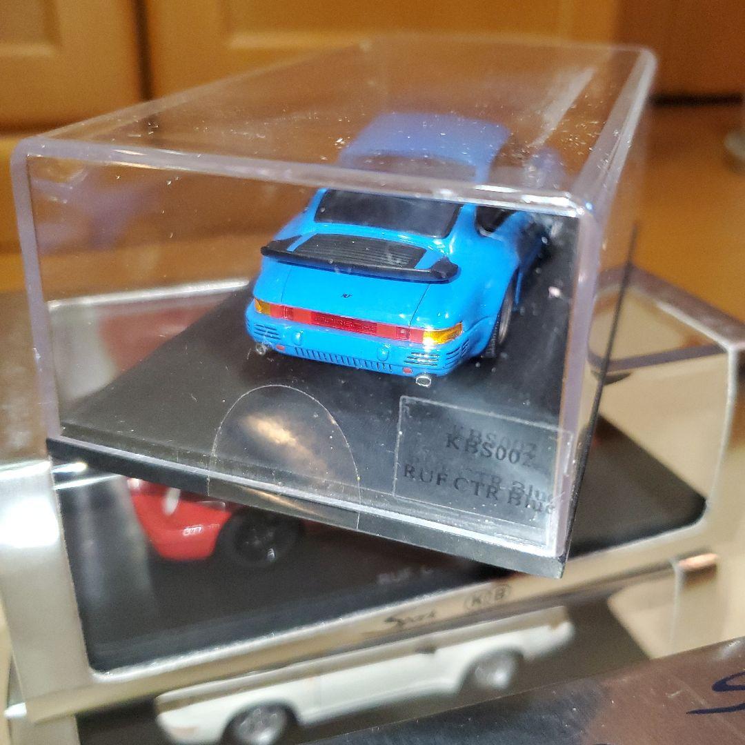 RUF CTR ミニカー 3台セット 赤 青 白、国際貿易限定品 - メルカリ