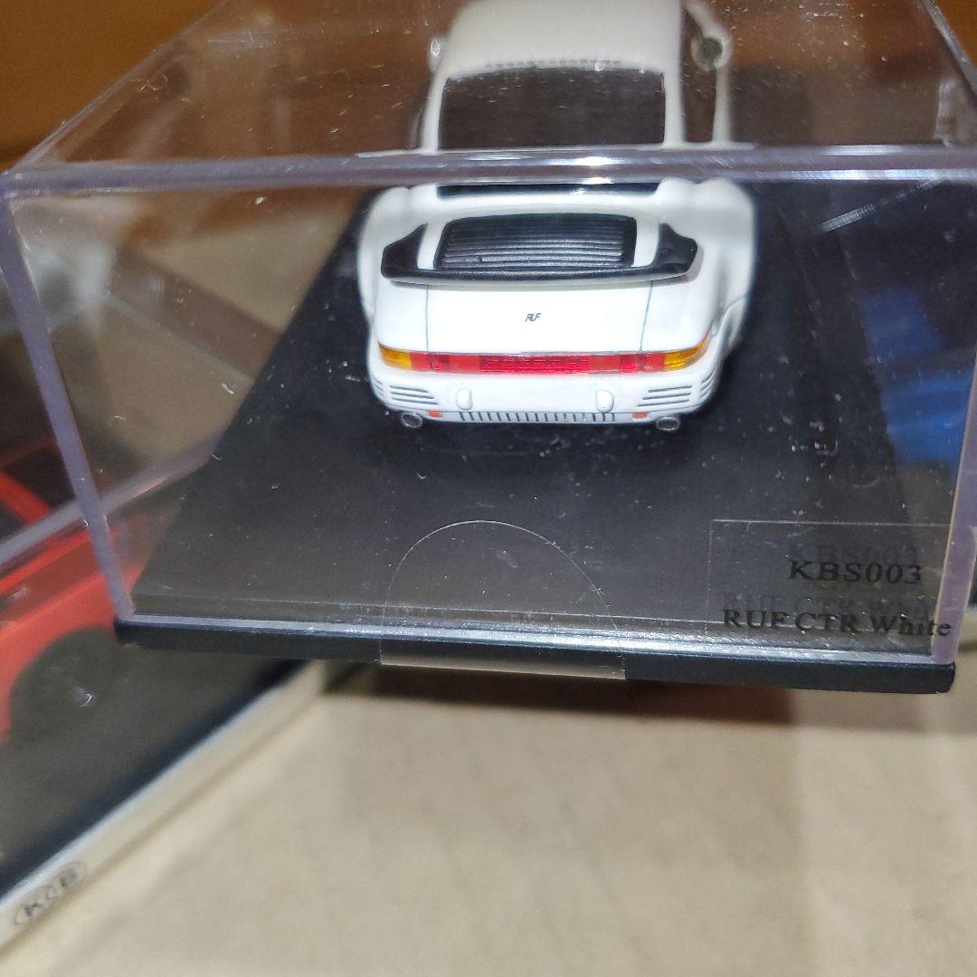 RUF CTR ミニカー 3台セット 赤 青 白、国際貿易限定品 - メルカリ