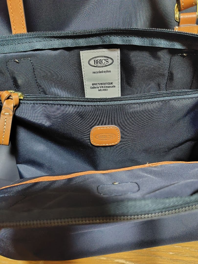 BRICS ネイビー ソフト キャリーカート スーツケース