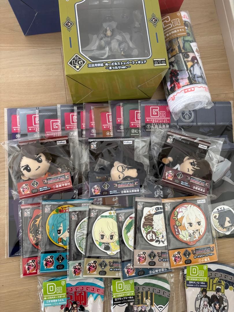 みんなのくじ 刀剣乱舞 ONLINE ぬーどるストッパーの陣 其ノ伍　コンプ