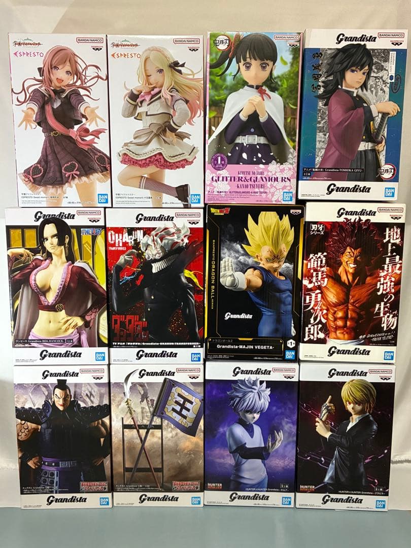 Grandistaなどのプライズフィギュア まとめ売り 12体セット - メルカリ