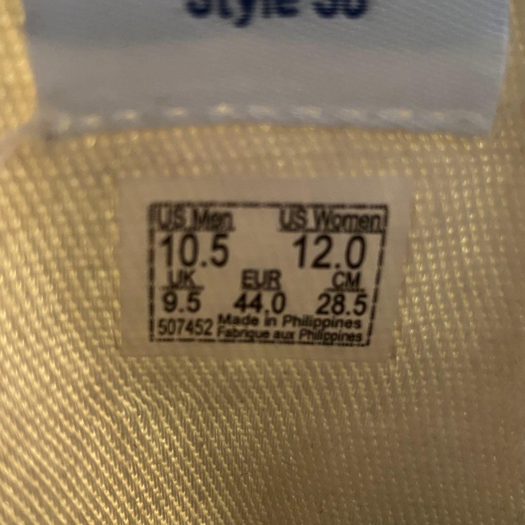 ヴァンズ アナハイムファクトリーコレクション スリッポン 生成り 28.5cm