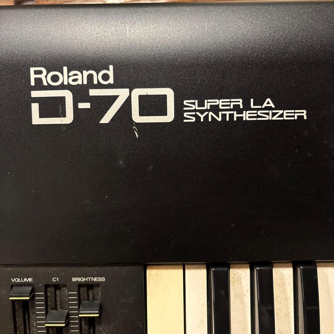 Roland D-70 シンセサイザー　ローランド Minoru Kawazoe Synthesizer Museum - List