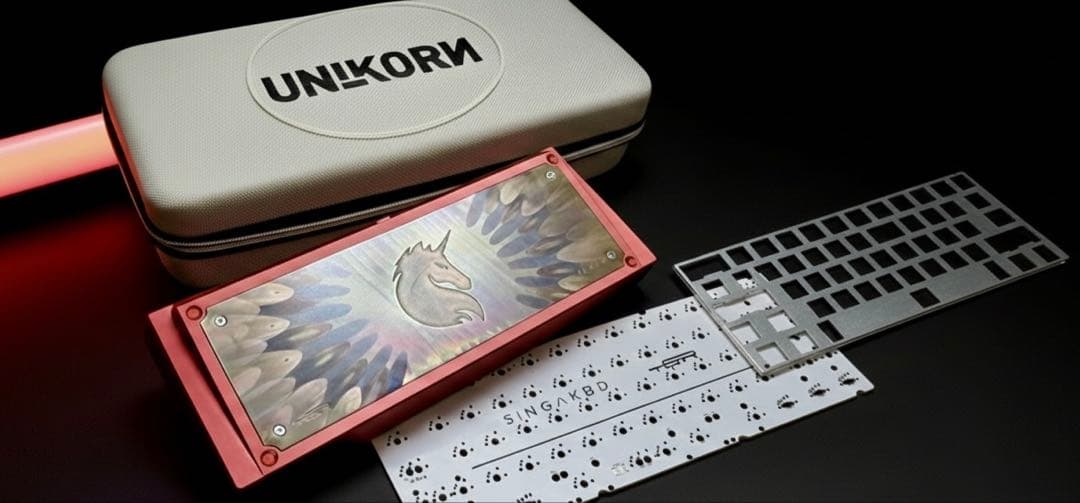 Kalam Singa × TGR Unikorn Red 自作キーボード - メルカリ