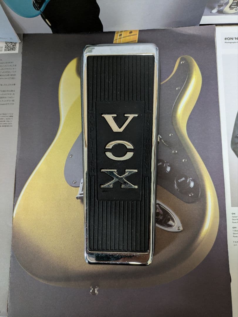 【美品】VOX CLYDE McCOY V848 WAH PEDAL