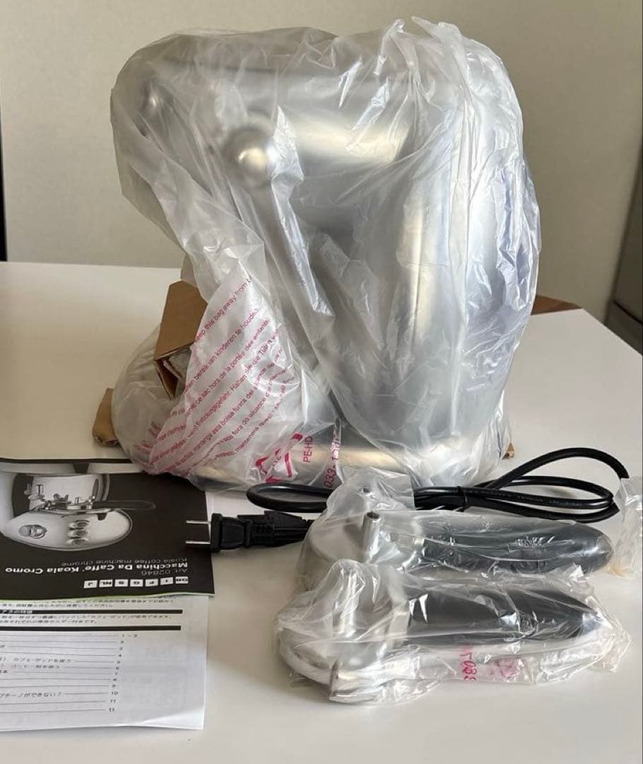 未使用新品】VICEVERSA エスプレッソマシン コアラ（シルバー） - メルカリ