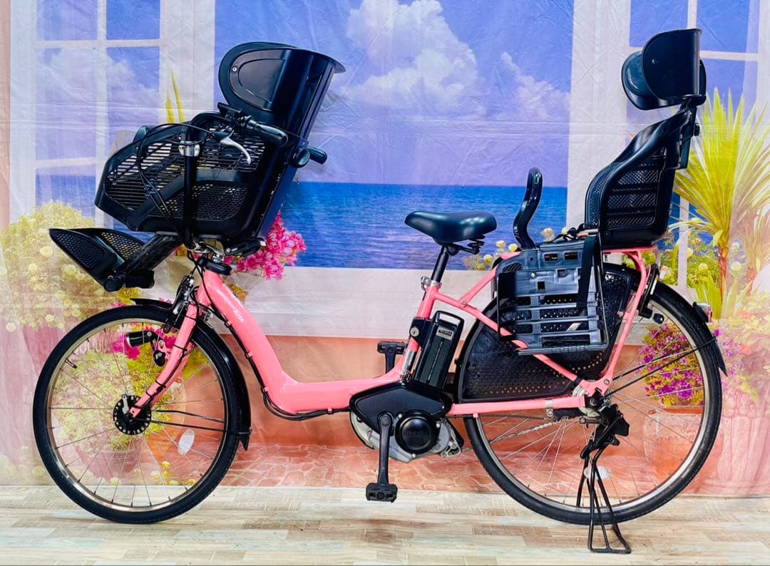 パスキス26インチ⭐️ヤマハ人気モデル！子供乗せ電動アシスト自転車