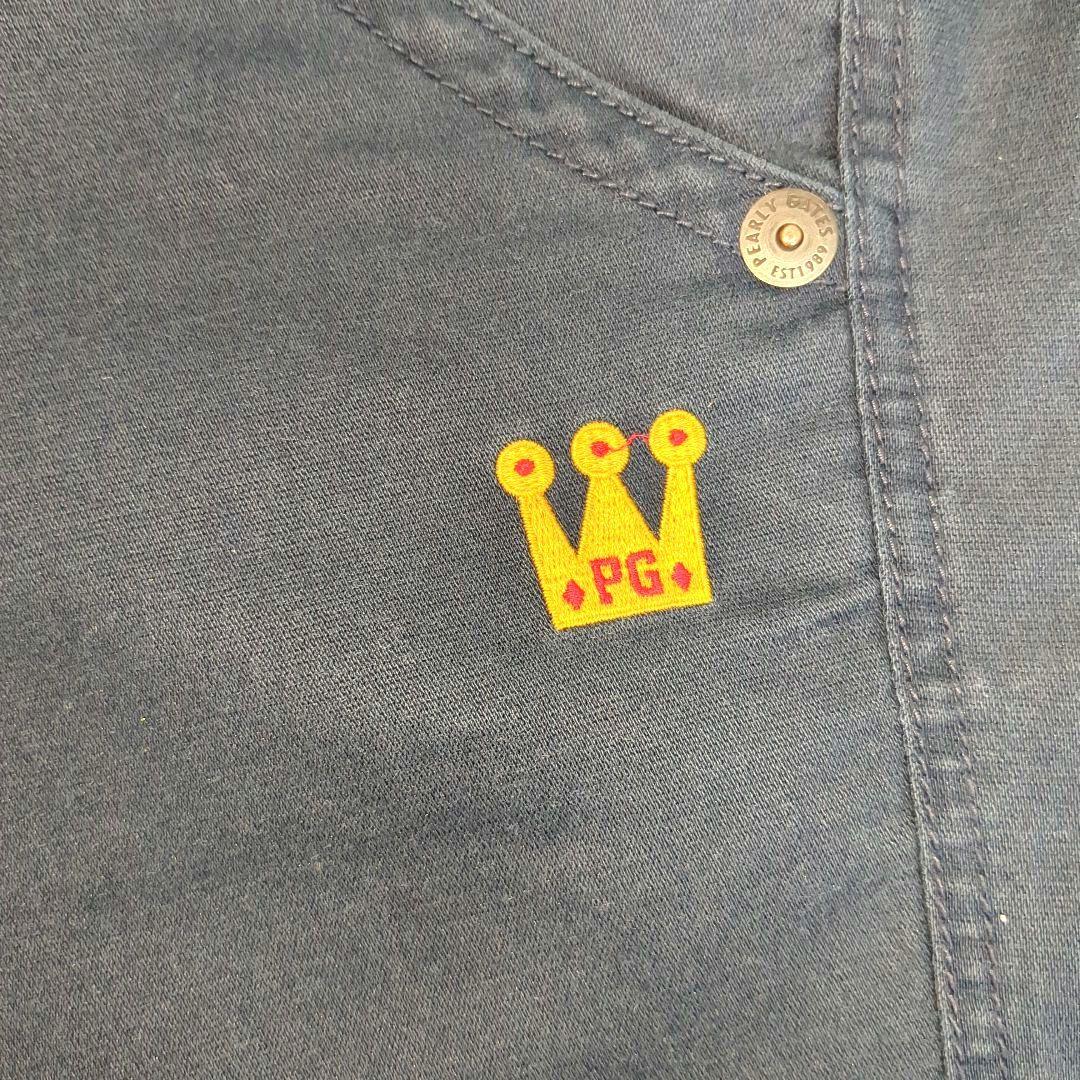 25周年モデル】パーリーゲイツ ゴルフパンツ ネイビー サイズ5（L相当