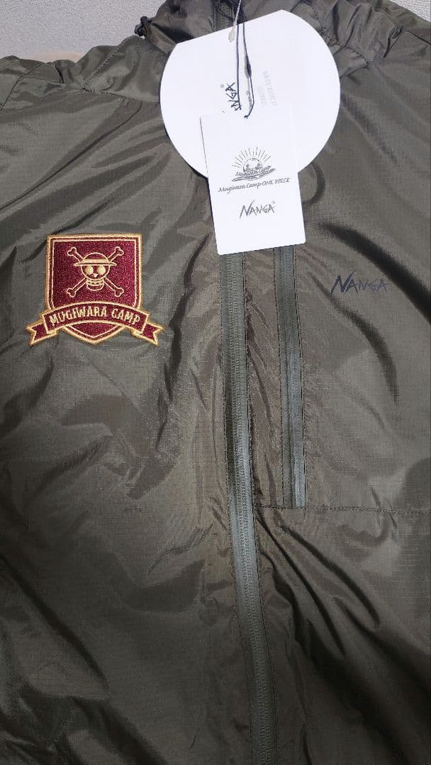 【未使用】NANGA ONE PIECEコラボ ダウンジャケット XL