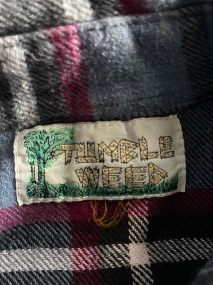 【リピーター様特別割引 】 grunge“襤褸”flannel shirt