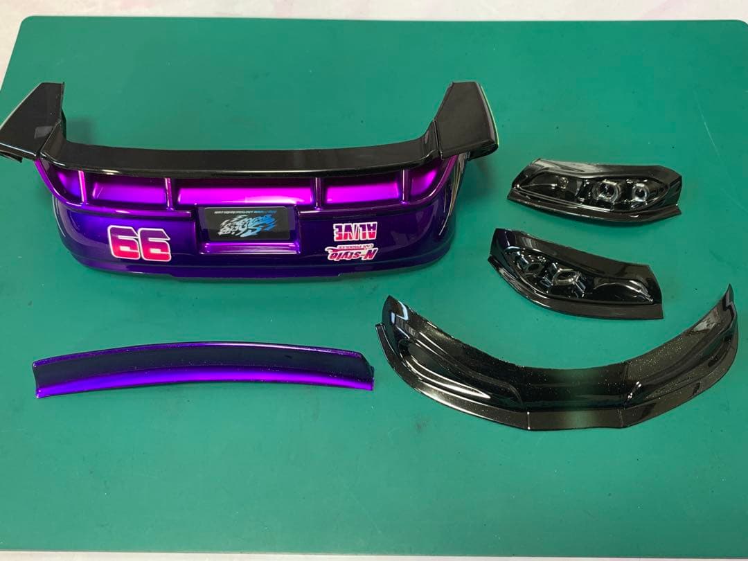 アディクション　アライブフーン　シルビア　限定ボディ キャンディーラメ塗装品