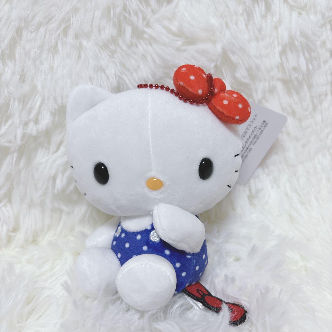 限定品】サンリオ展 60周年記念 マスコット ぬいぐるみ ハローキティ