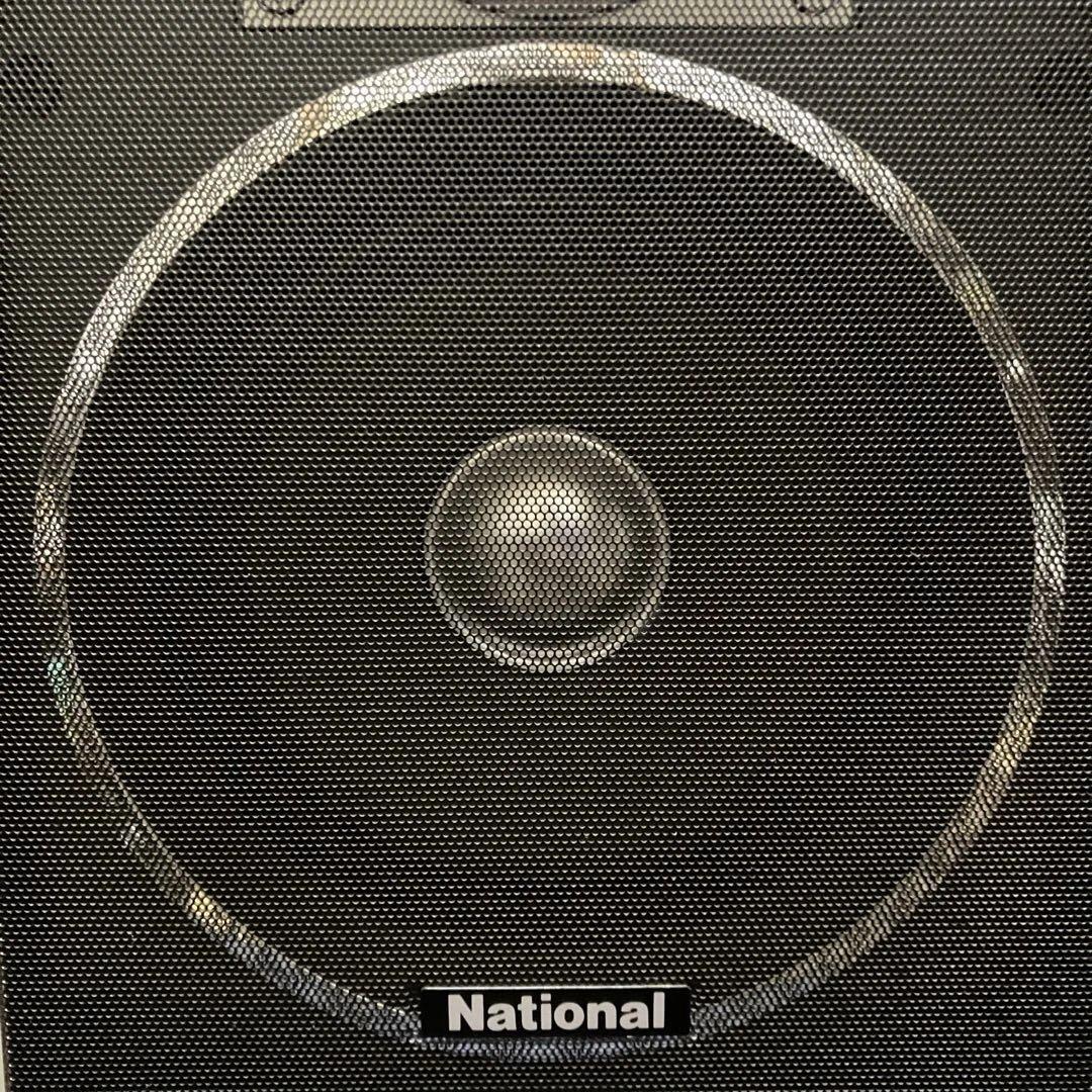 【如月価格】《完動》『美品』 ナショナルSB-850 スピーカー ブラック