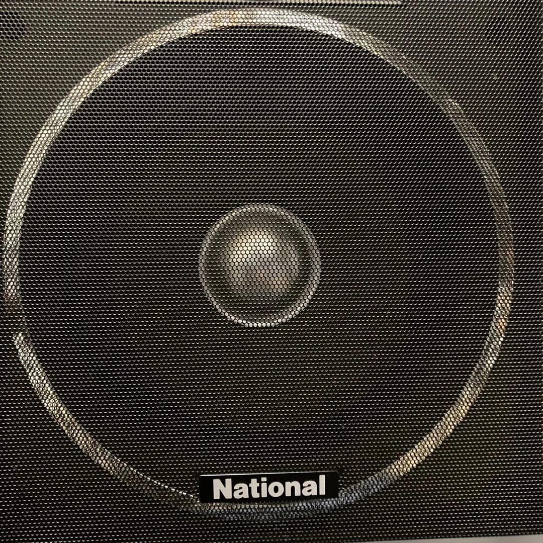 【如月価格】《完動》『美品』 ナショナルSB-850 スピーカー ブラック