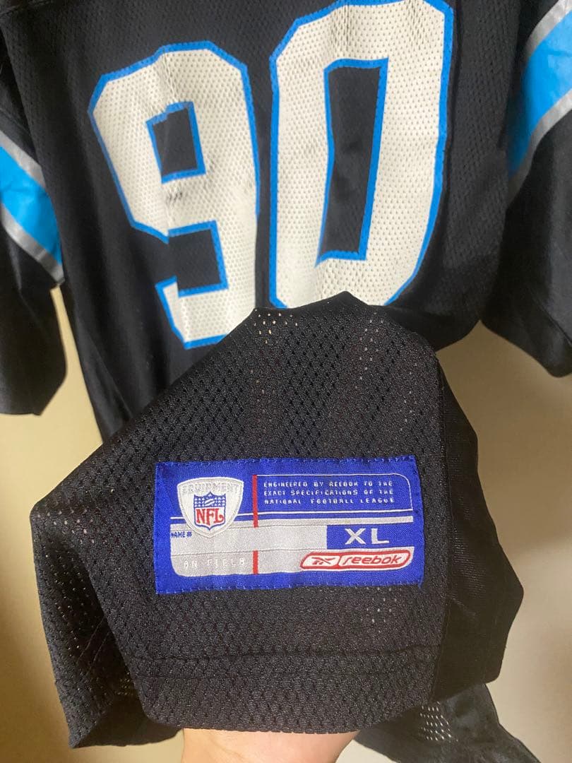 激安】【激レア】リーボック製 NFL カロライナ・パンサーズ