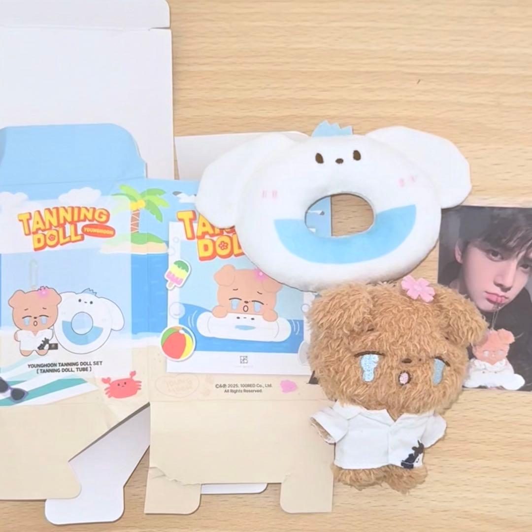 THE BOYZ TANNING DOLL 日焼けぬいぐるみ ヨンフン - メルカリ