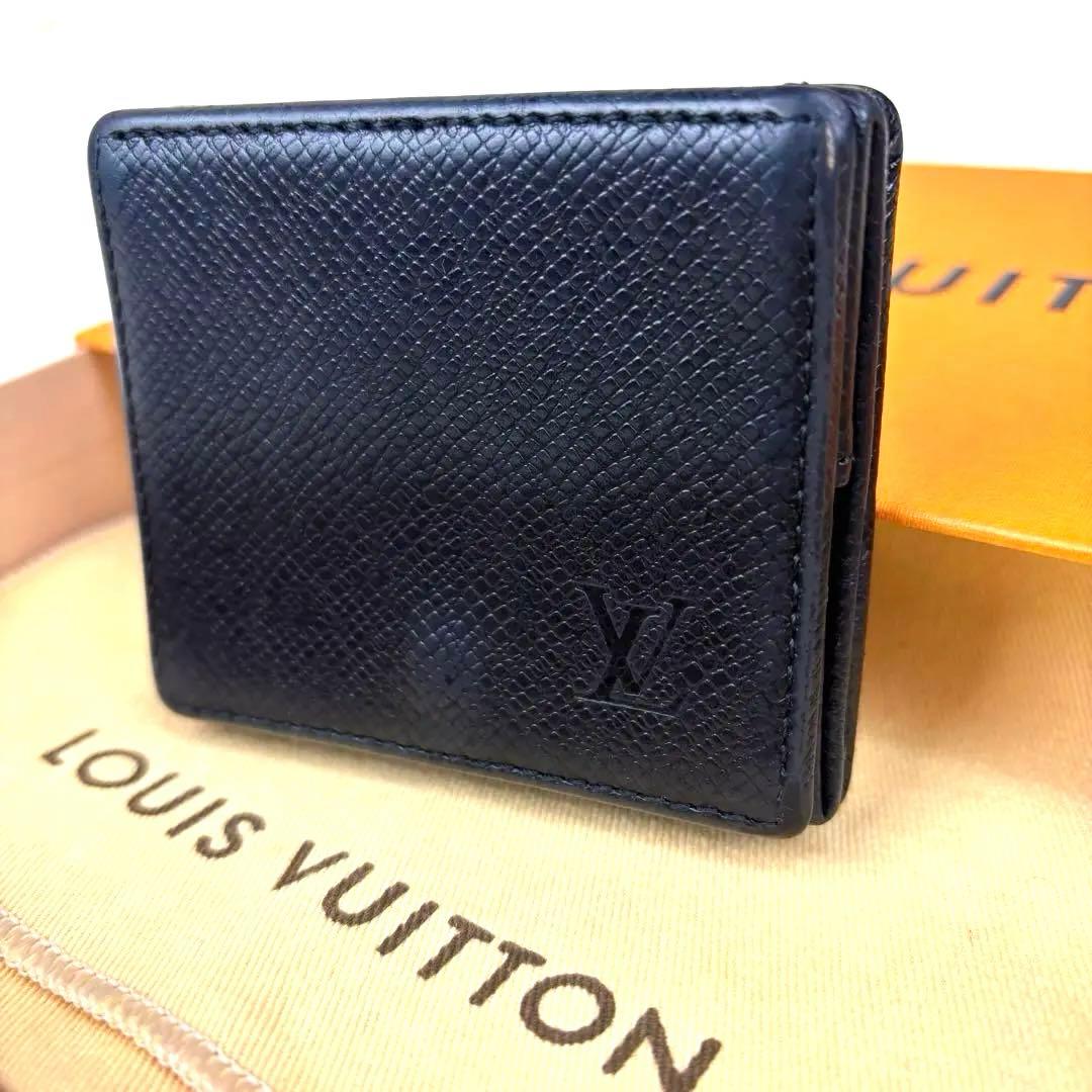美品！ ルイヴィトン タイガ　ブラック ポルトモネボワットケース 楽天市場】LOUIS VUITTON ルイ ヴィトン タイガ ポルトモネ ボワット