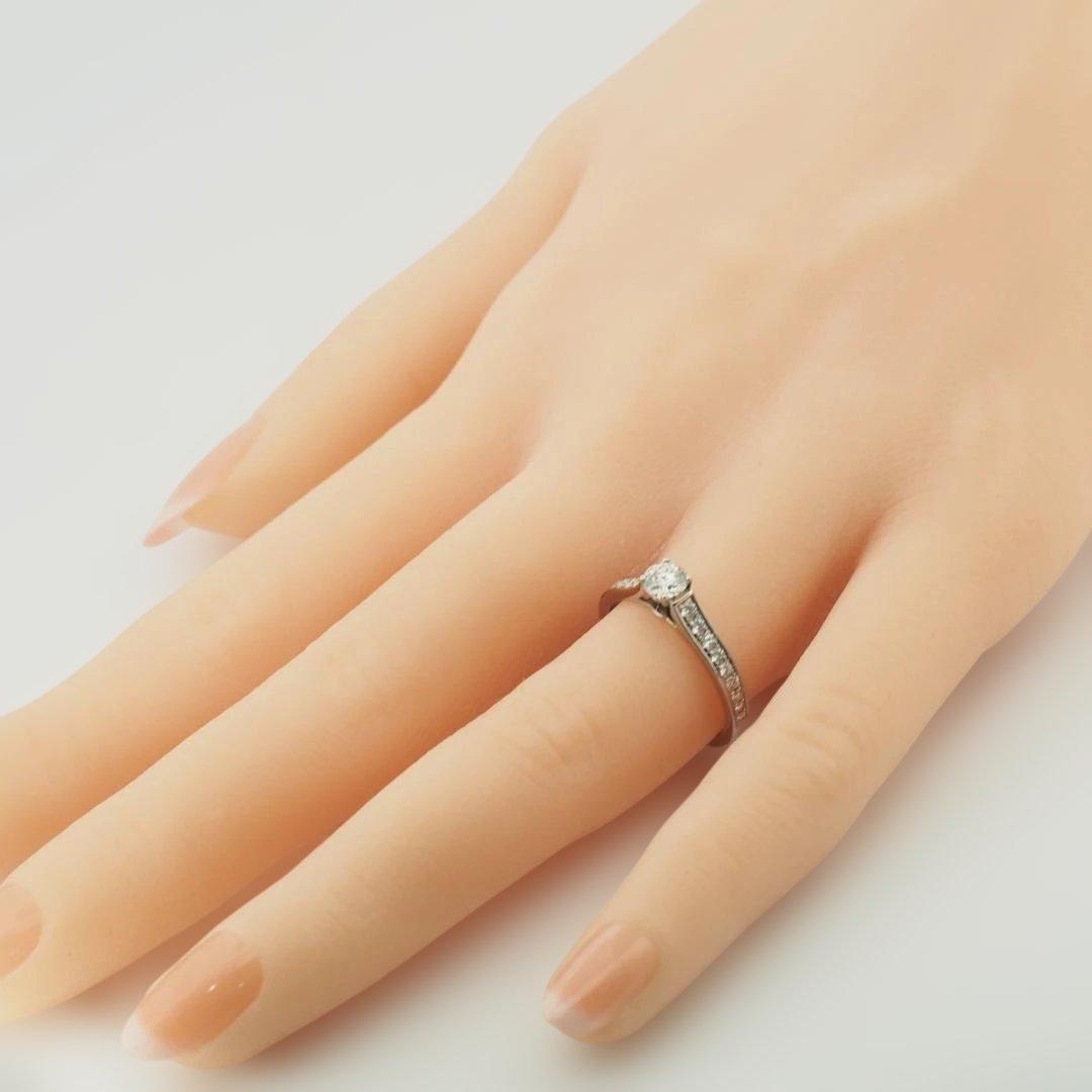 ✴︎Cartier✴︎ カルティエ 0.32CT パヴェダイヤモンドリング 51
