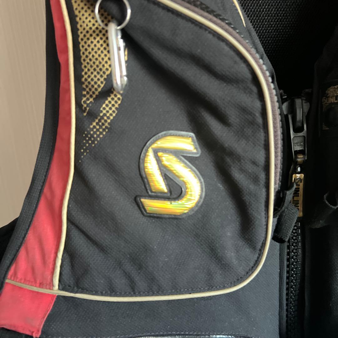 サンライン ステータスHGフローティングベスト(がまかつ MST 釣武者松田稔)