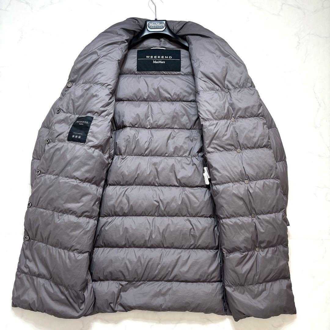 美品✨マックスマーラ ダウンコート ショールカラー ベルト 近年モデル