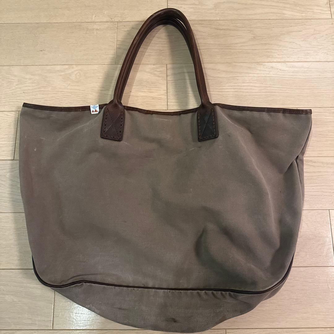 visvim ブラウン トートバッグ VISVIM(ビズビム) レザートートバック(dark brown) | command+enter