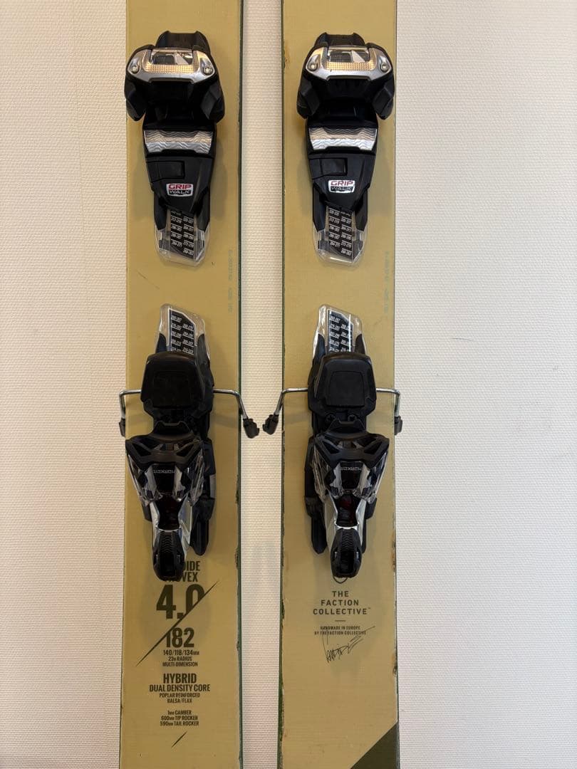 FACTION CT 4.0 182cm MARKER GRIFONビンディング - メルカリ