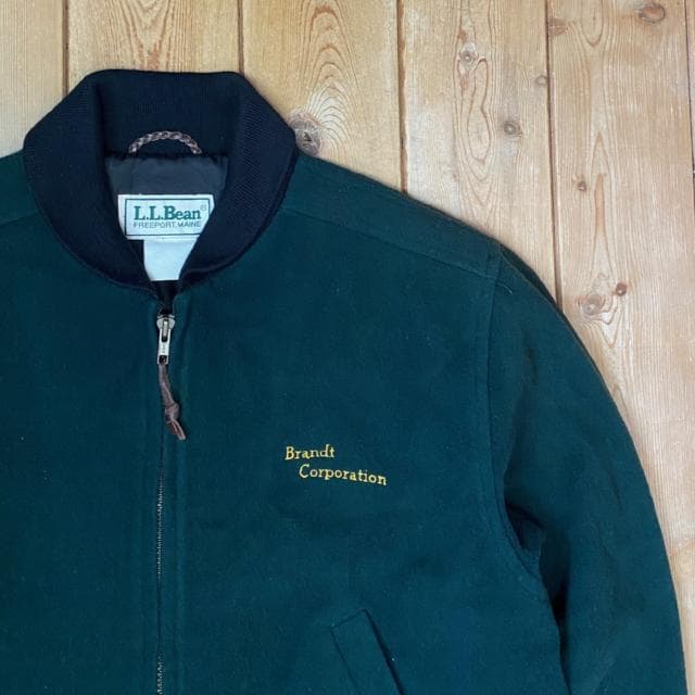 80's ヴィンテージ USA製 L.L.Bean ウール スタジャン 企業物 - メルカリ