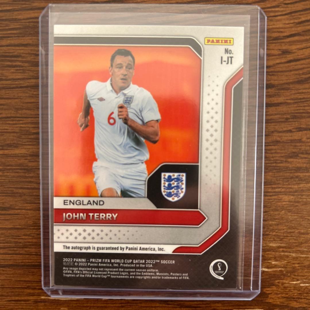 ジョン・テリー 直筆サインカード カタール2022 - メルカリ