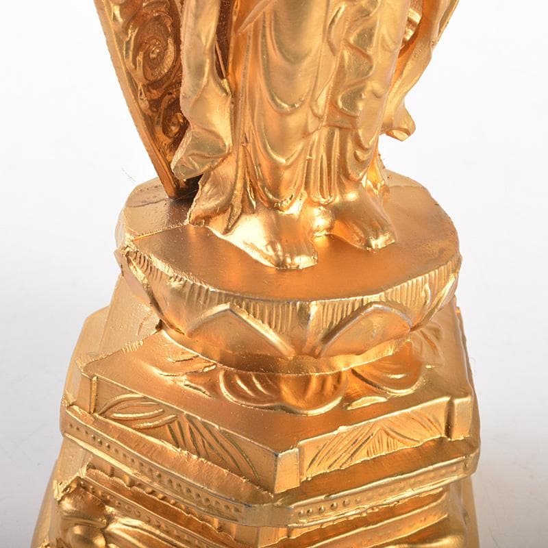 仏教美術 古銅鍍金 観音菩薩像 仏像 C 6041