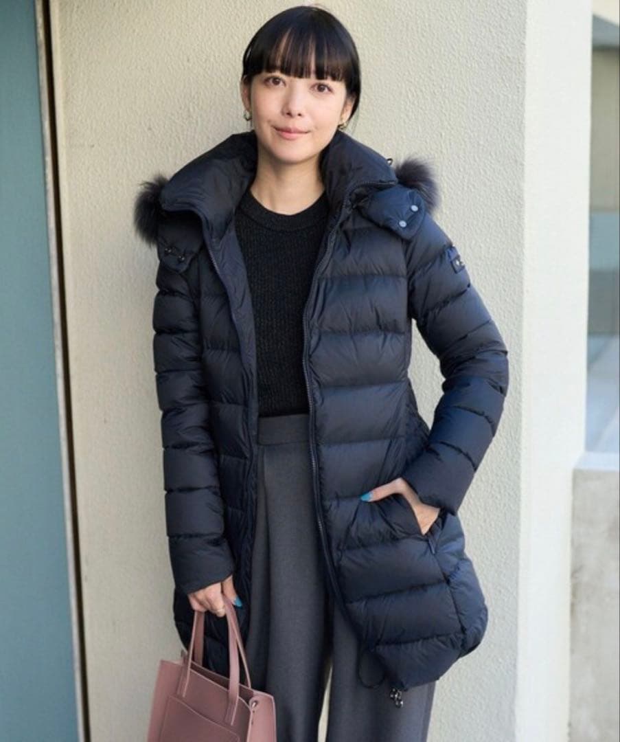 極美品】22AW タトラス SARMA ダウンコート ネイビー 濃紺 01 S - メルカリ