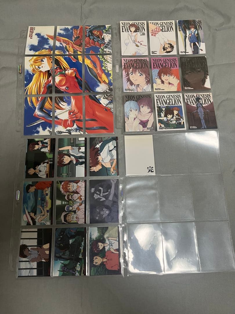 新世紀エヴァンゲリオン カードダスマスターズ 第参集初版ノーマルカードコンプ