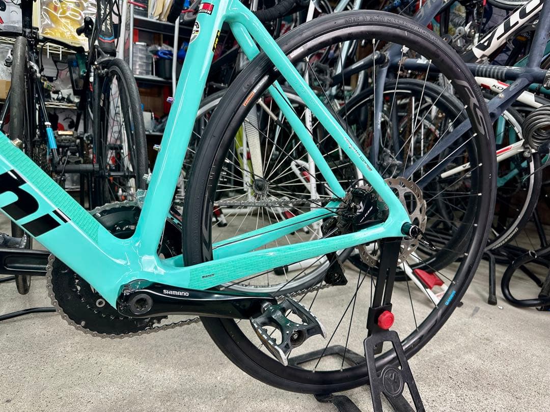 Bianchi SPRINT DISC 基本分解発送送料無料！消耗品交換済み！ - メルカリ