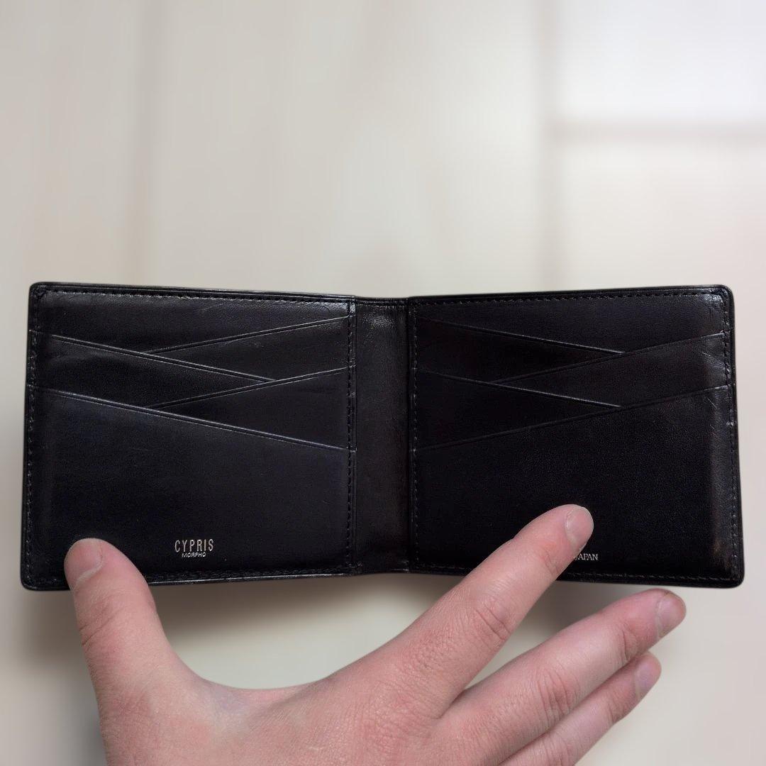 【キプリス】二つ折り財布(カード札入)■URUSHI -漆-