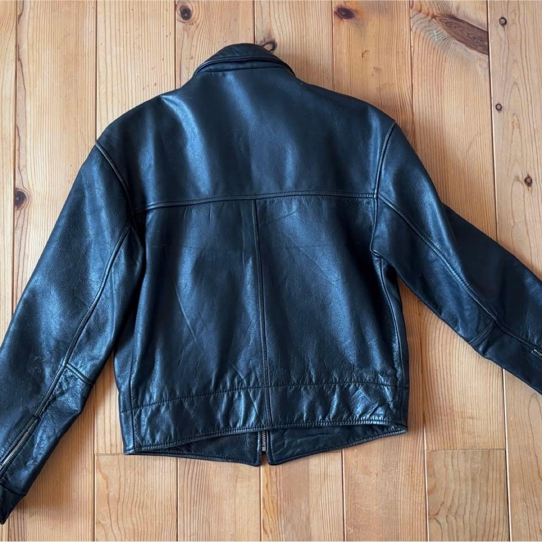 ☆Paul Smith ☆ブラックレザー シングルジャケット☆size( M) - メルカリ
