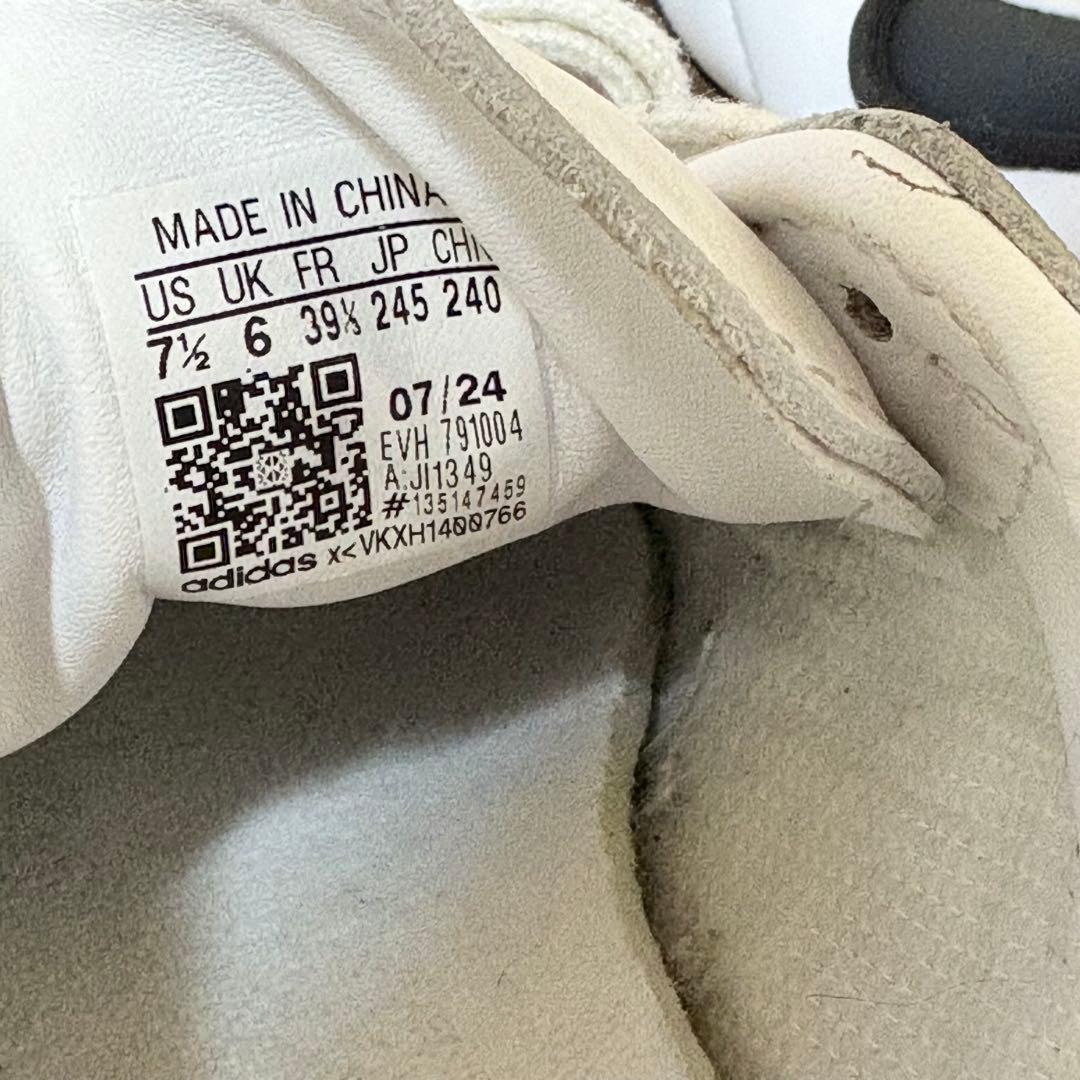 adidas originals SAMBA 24.5cm ホワイト ブラック