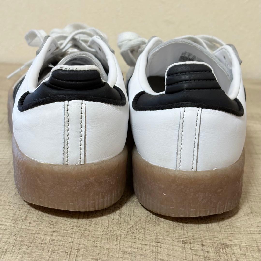 adidas originals SAMBA 24.5cm ホワイト ブラック