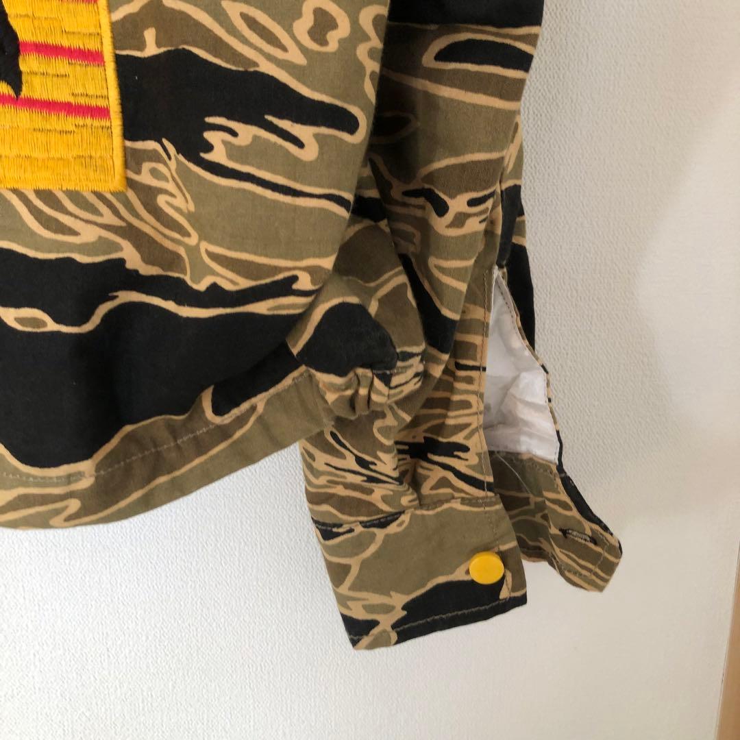 美品 ベトジャン 龍刺繍 ビッグサイズ 迷彩 タイガーカモ スーベニア