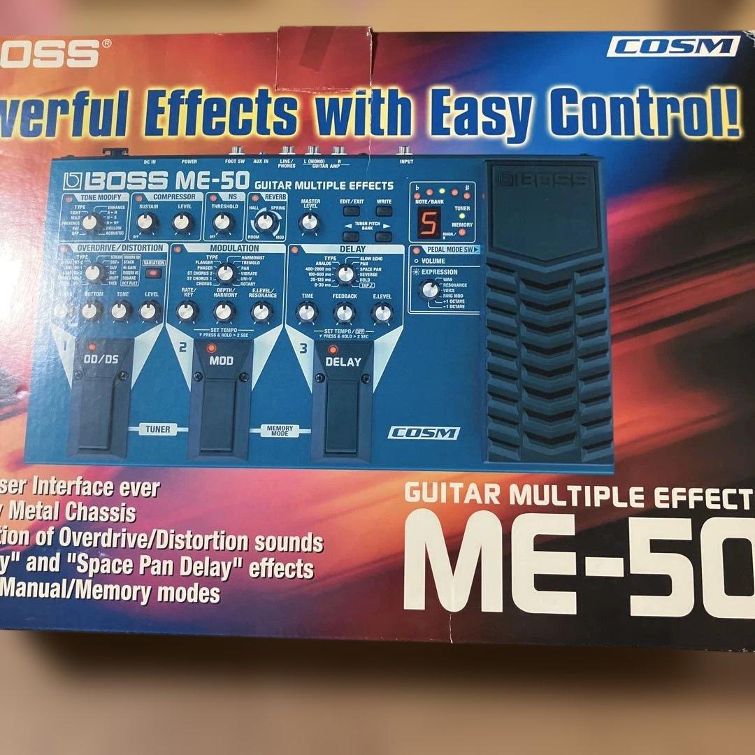 美品！BOSS ME-50 ギターエフェクター　箱つき